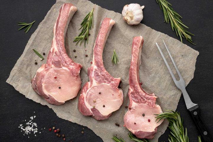 Côtelettes d'agneau Villefranche-sur-Saône